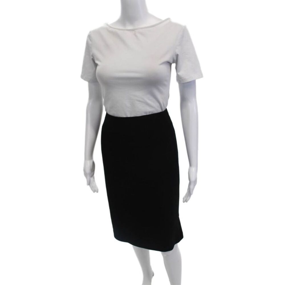 Talbots Womens Solid Flat Front Knee Length A Lin… - image 2